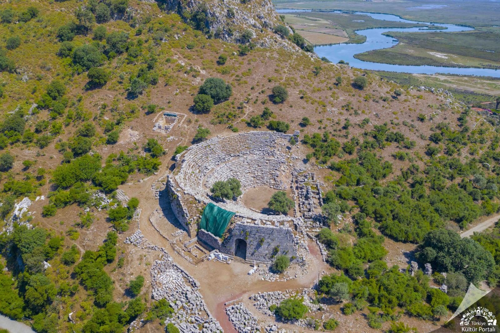Koycegiz and Dalyan landscape